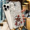 Phone Case: 2D Flat, Fits iPhone 18 17 16 15 14 13 Pro, Transparent Four Corner Protection, Rock Skull, Christmas and Halloween Gift
