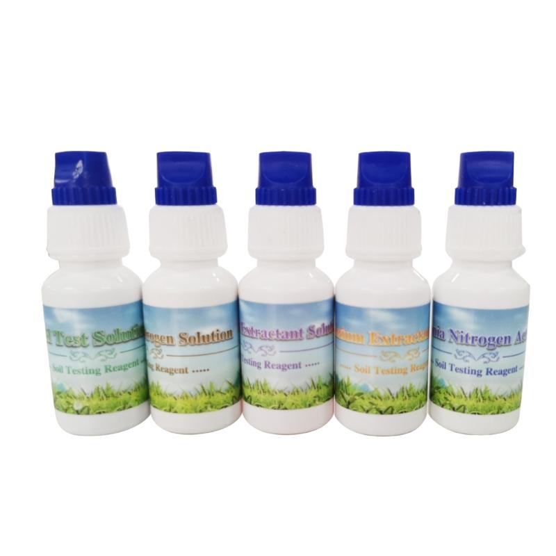 Soil Test Set Liquid Solution Nitrogen Phosphorus Potassium Measuring Soil Test Set for Agriculture Gardening