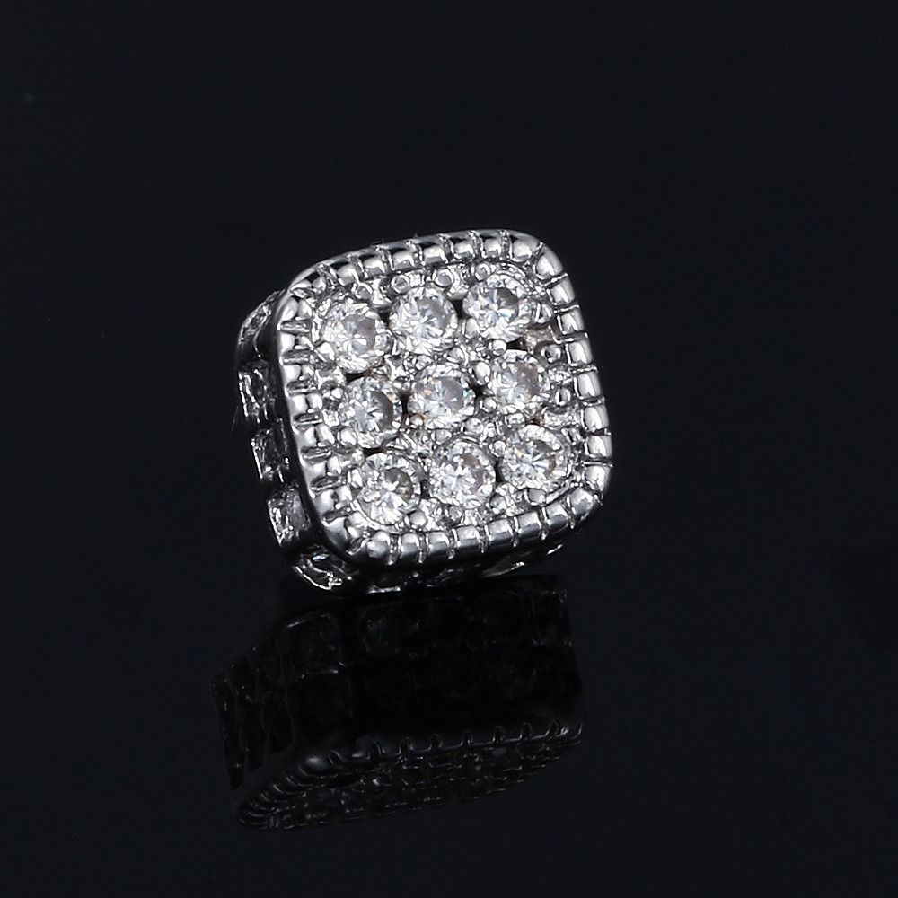 Hip Hop Ear Clip Stainless Steel Magnet Earrings New Fake Piercing  Jewelry Accessories