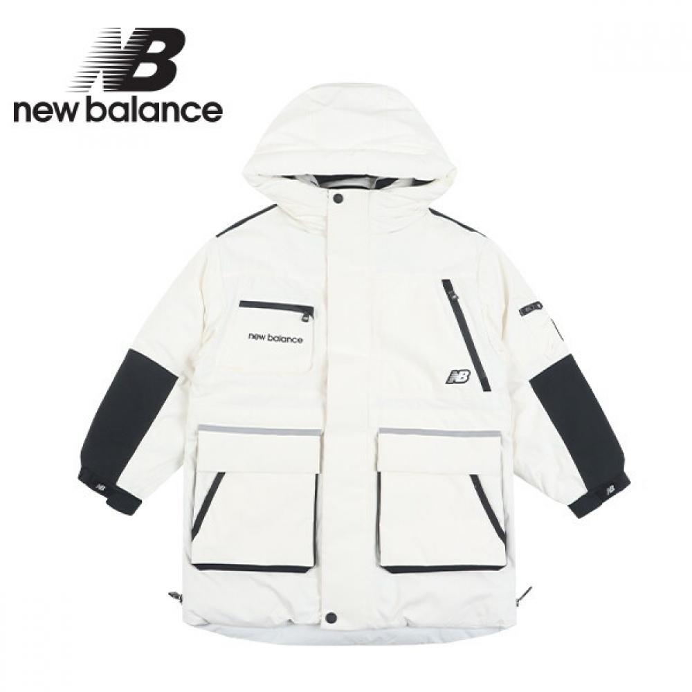 

New Balance Kids Boys Premium Midi Down White 130