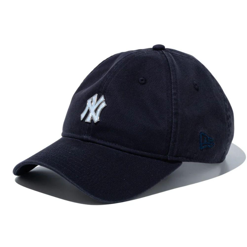 Used New Era 9FORTY Unstructured Seashell Motif Logo New York Yankees Navy OSFM (56.8-60.6cm) 1pc New Era 940UNST SEASHELL MOTIF 1pc