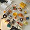 3D Three-dimensional Simulation of Food Refrigerator Magnet Cute Fat Magnetic Magnet Decoration Fairie