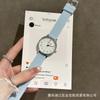Quartz watch summer simple digital high-end women's watch niche high-value silicone student watch