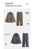 Men's Plus Size Flannel Cardigan Pajamas - Thickened Velvet Winter Homewear