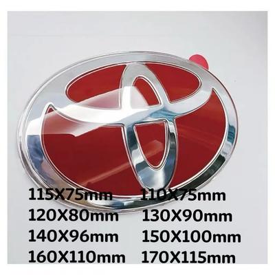 TRR5Car Logo Emblem for Corolla Camry RAV4 Hilux CHR Highlander Yaris Vios Alphard Prado Reiz Wish, Front Grill and Hood 3D