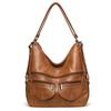 Women's PU Shoulder Bag Middle-aged Mother Bag Crossbody Bag Multifunctional Backpack
