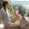 Folding Food Grade Drinking Cup Outdoor Portable Telescopic Drinking Cup