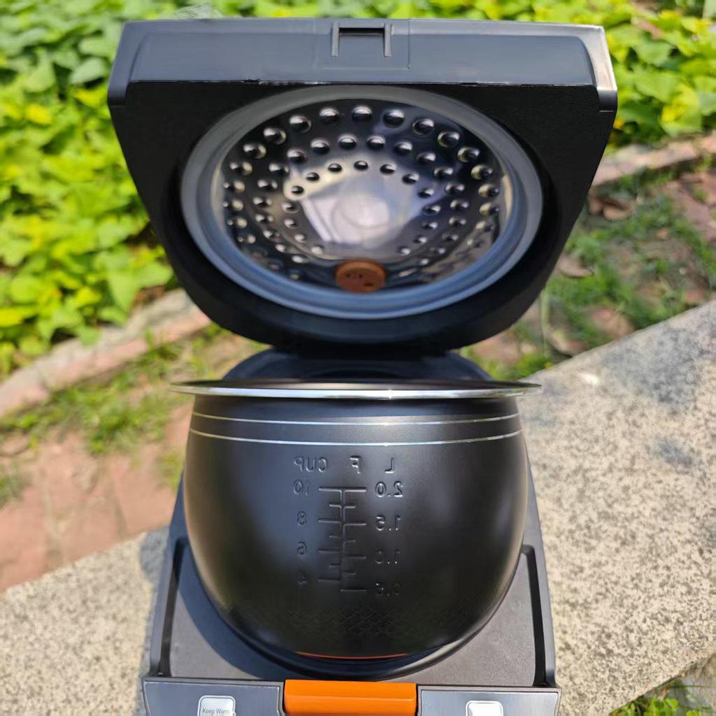 Pentola Elettrica per Riso da 5L: Intelligente, Grande Capacità con Timer di Prenotazione, Standard UK/UE.
