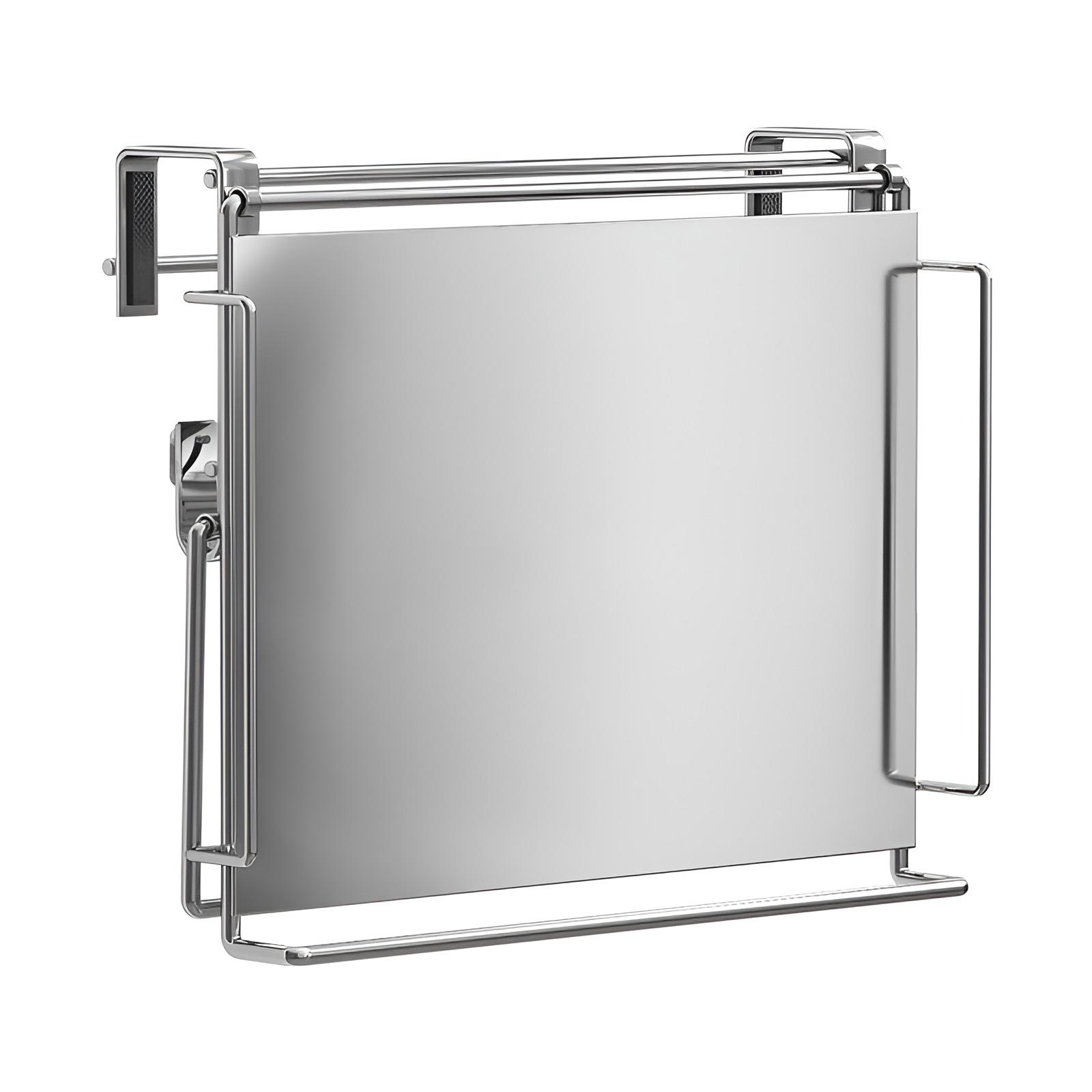 

Stainless steel foldable kitchen countertop rack hanging cabinet door table board extended storage p