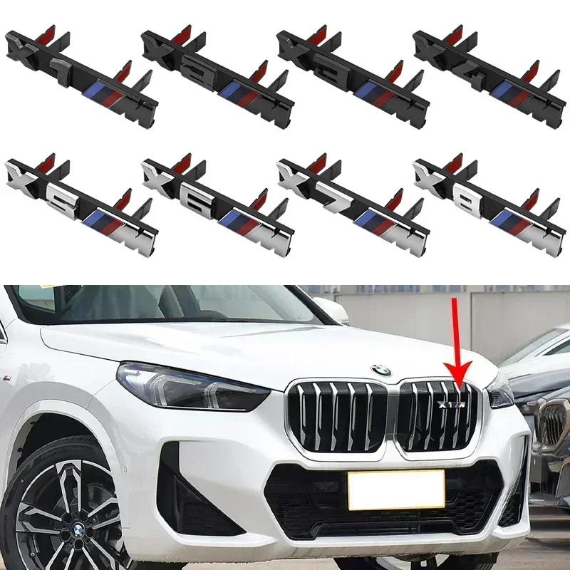 -BMW M Logo 3D Frontgrill Plakette Emblem Für X1 X2 X3 X4 X5 X6 X7 X8 E84 E83 F39 F10 F30 G11 G07 G80 G60 E60 E46 Auto Zubehör