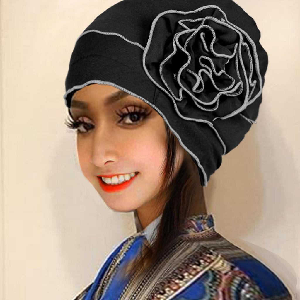 Turban Atmungsaktives Breites Stirnband Kopftuch Winter Geschenk Beanie