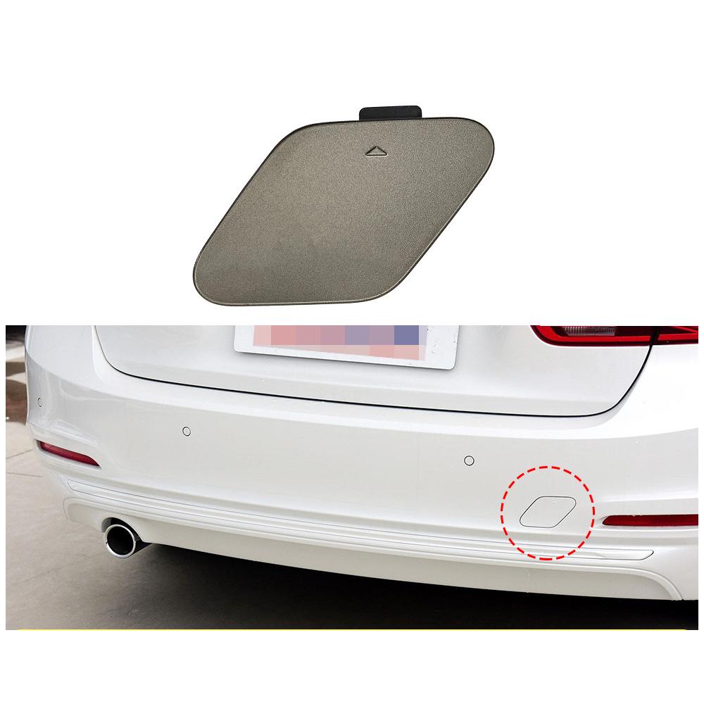 Für BMW 3er F30 Heckstoßfänger Anhängerabdeckung Hintere Abschlepphakenlochabdeckung Version 51127438417 2016-