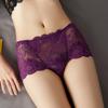 1 τεμ. Sexy Lace Plus Size 3XL 4XL εσώρουχα για γυναίκες με ψηλόμεσο εσώρουχο ανύψωσης ισχίου χωρίς ραφή λουλούδι εσώρουχα