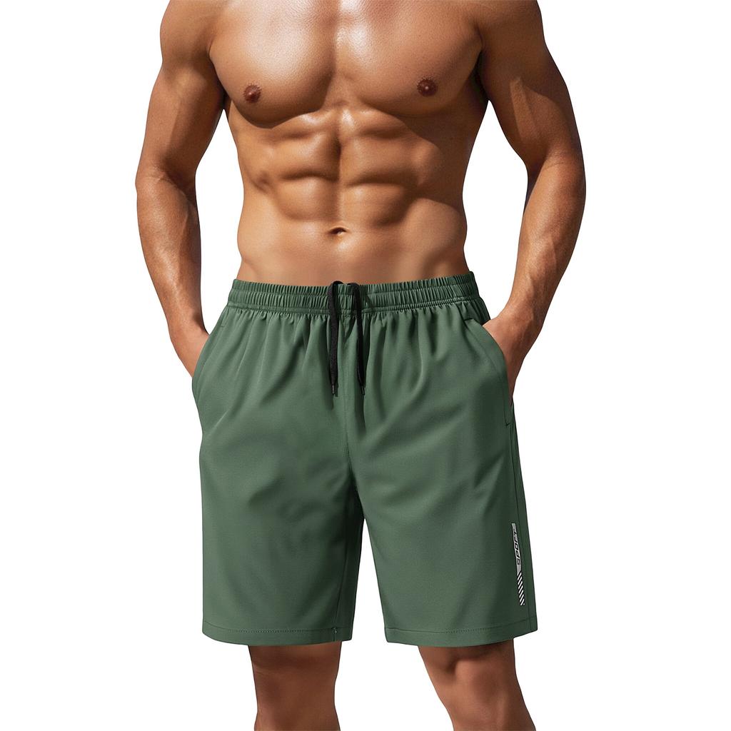 Men's Fitness Pants  Sports Shorts  Men's Casual Beach Pants
