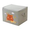 Large Capacity Clothes Quilt Storage Bag Printed Pattern Clothes Foldable Household Box Organizer Dust-proof Storage Wardro W1Y9