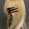 SENTIMENTS No.364 [black] HAIR PIN 3SET TRIANGLE