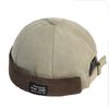 Beanie Hat Without Visor Docker Brimless Hats Dome Corduroy For Men Women Y2K Vintage Retro Streetwear Winter Autumn Cap