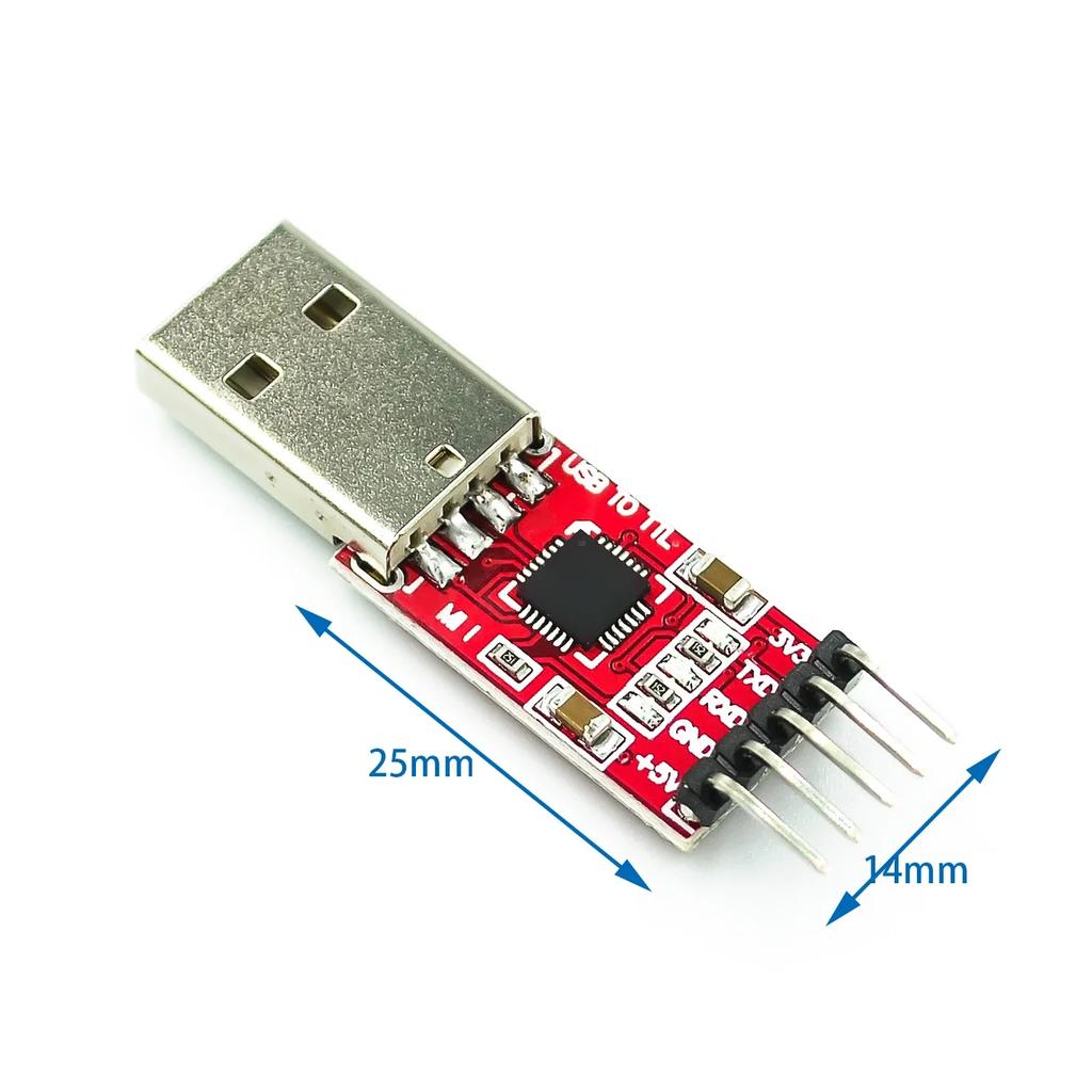 1pcs CP2102 module USB to TTL serial UART For STC download cable PL2303 Super Brush line upgrade for arduino