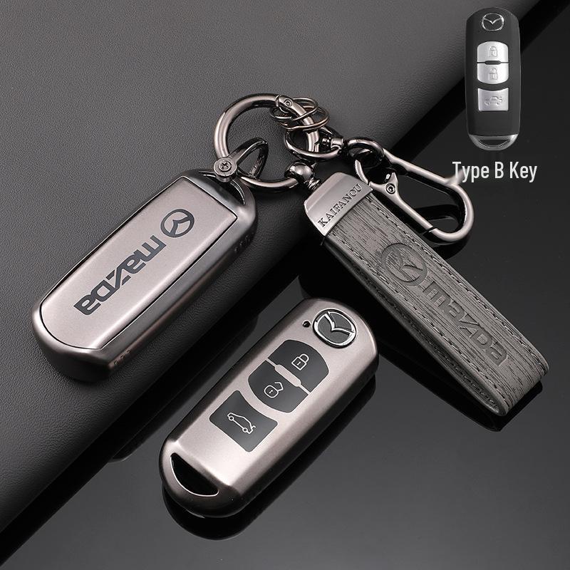 Husa cheie Mazda 3 Axela: Carcasă de protecție TPU transfrontalieră pentru CX5, CX4, Atenza.