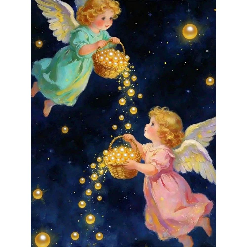 

DIY Diamond Art Pearl Painting Kit for Adults, Elf Special Shaped Pearl Art Painting Wall for Home Office Decor Handmade Gift 30x40cm