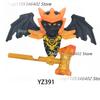 NEW Dragons Mini Anime Cartoon Toy Ninja Accessories Figures Building Blocks Birthday Gift Figurines Bricks