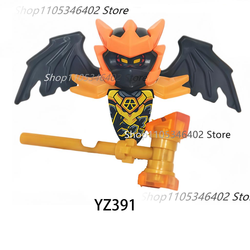 NEW Dragons Mini Anime Cartoon Toy Ninja Accessories Figures Building Blocks Birthday Gift Figurines Bricks