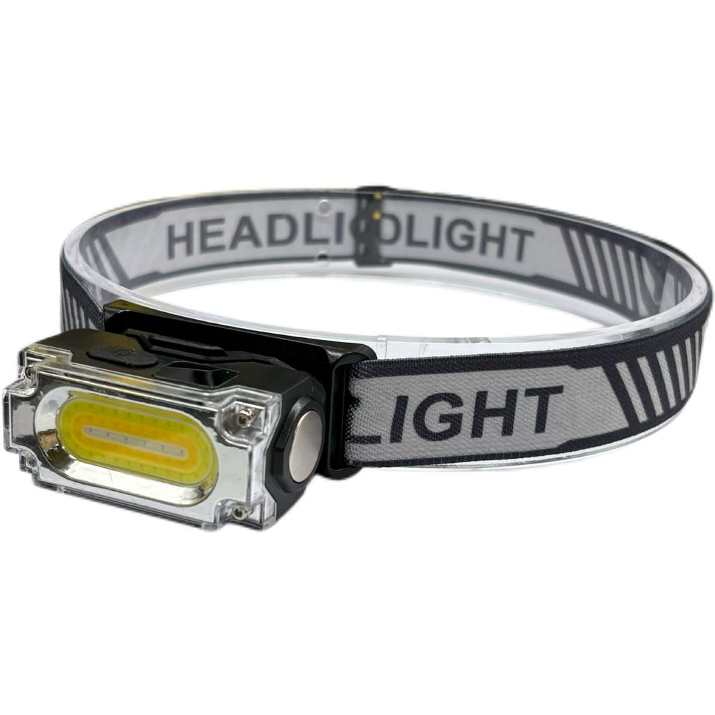 Super Bright Magnetic Headlamp 3 Light Source Hat Clip Lamp Outdoor Hiking Camping Work Head-mounted Light with Digital Display