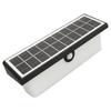 Outdoor Solar Wall Lamp ABS PC PIR Motion Sensor IP54 Waterproof Modern Solar Induction Fence Light for Garden Yard