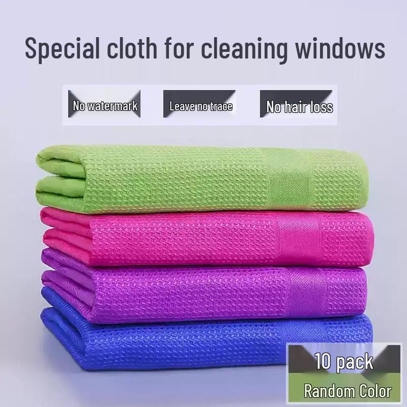 LIEI Lint-Free Streak-Free Glass Cleaning Cloth