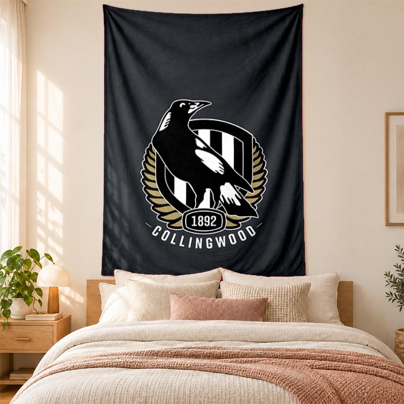 Collingwood Football Club Tapestry highquality for decorating living room bedroom dorm walls ideal as bedroom wallart orholiday gift