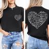 Comfort Colors Hand Drawn Bakery Heart Shirt, Minimalist Baking Tee, Retro Pastry Chef Top, Culinary Student Baker Gift, Cute Baker Outfit