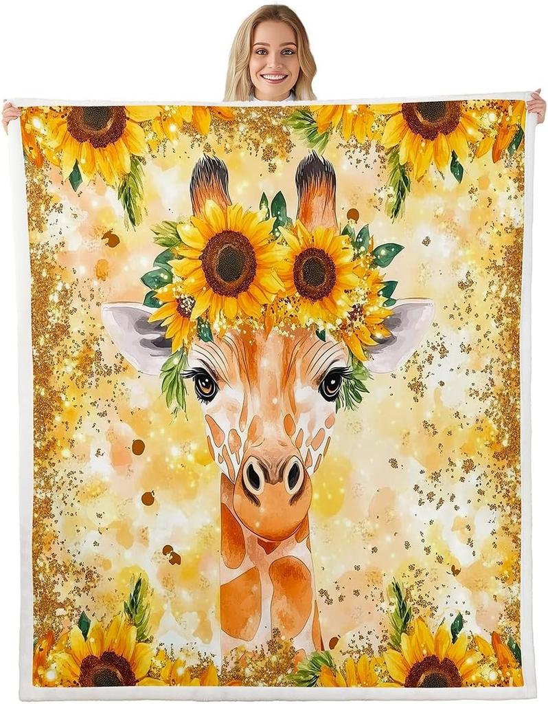 Feen- und Blumenmuster-Decke Weicher Flanell-Überwurf Kinderzimmer-Dekoration Magisches Fantasy-Thema Bettwäsche für Mädchen Kinderzimmer