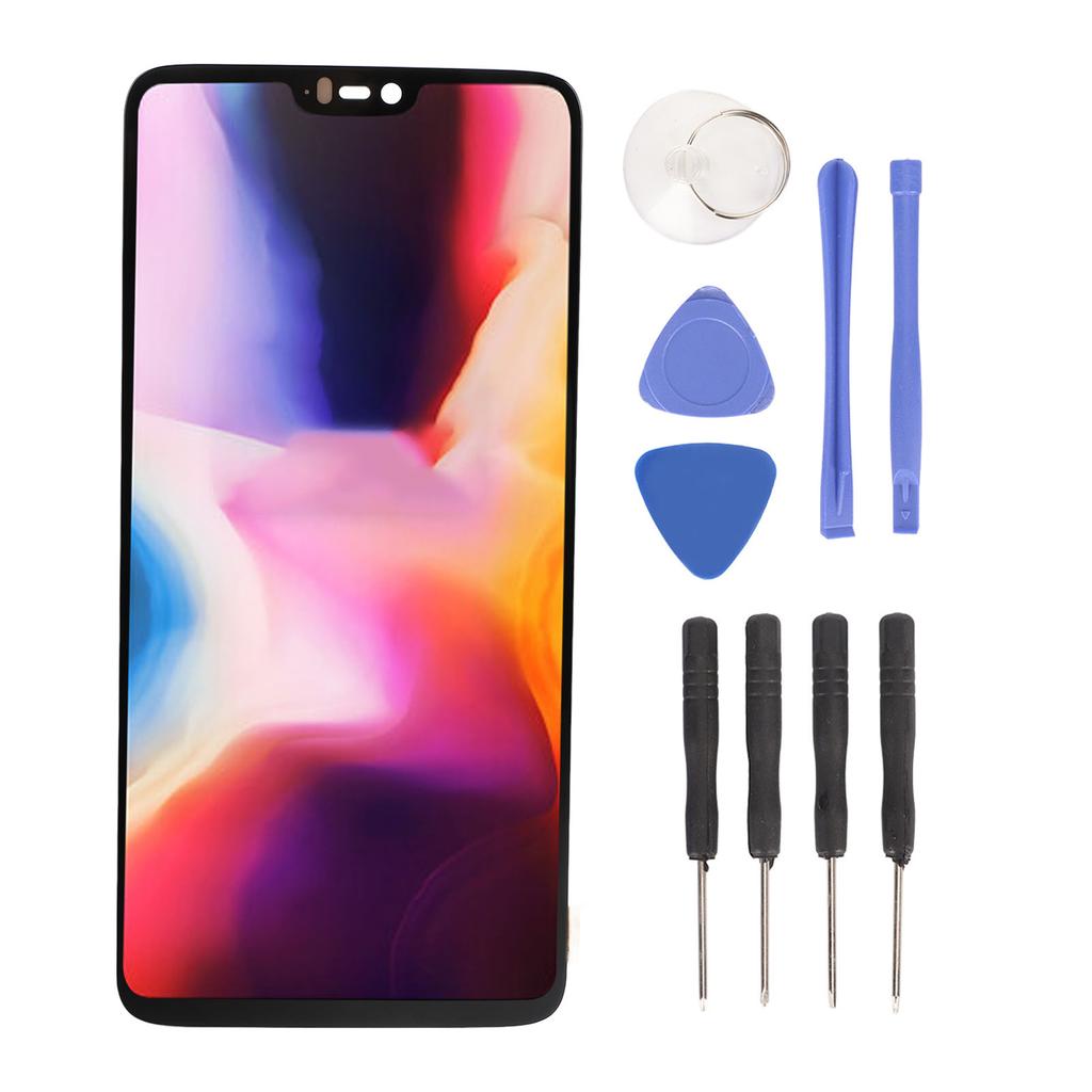 Screen Replacement 6.28 Inch 2280 X 1080px Phone Touch Screen Display Digitizer Assembly with Repair Tools for A6000