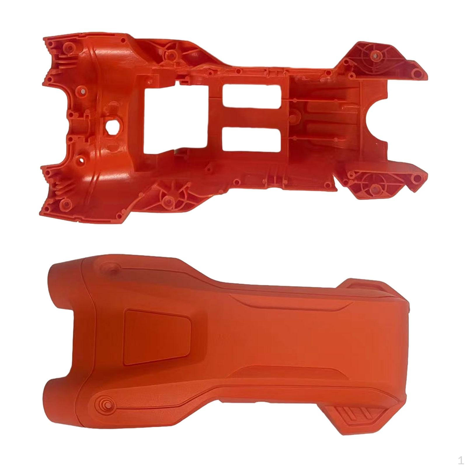 

Верхня/нижня кришка корпусу дрона, легко встановлювані ремонтні деталі, заміна для Z908 Pro помаранчевий