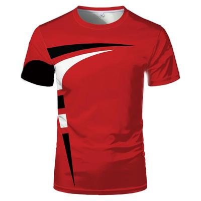 Stampa Digitale 3D Spot Moda Top da Uomo T-shirt Sportive Estive da Uomo a Maniche Corte
