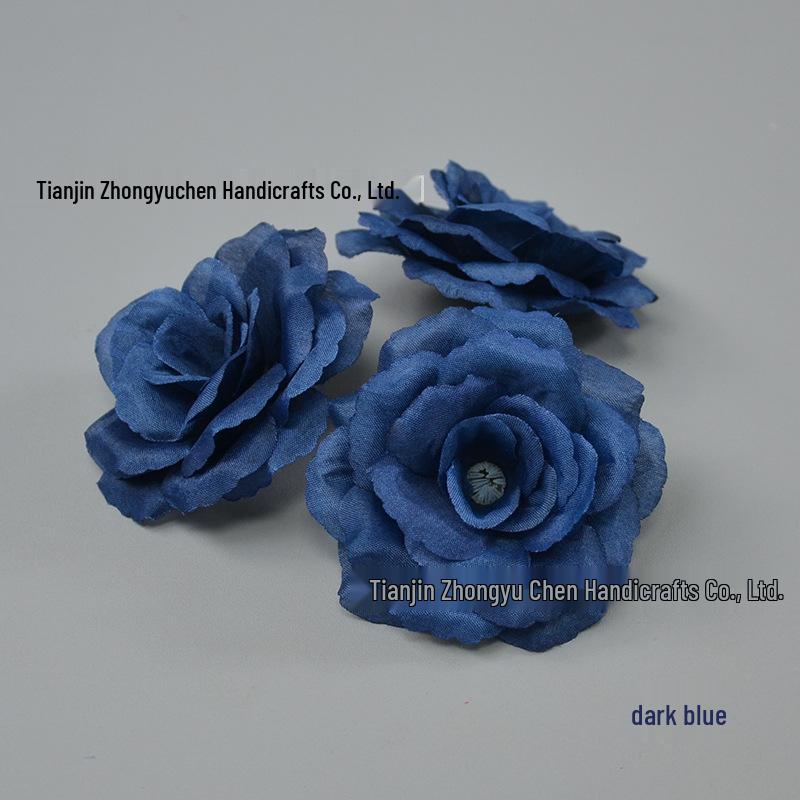 8CM Silk Rose Flowers for Wall, Box Projects, Scenery, Weddings, Flower Balls, and Ceiling Decor