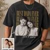 Custom Grandpa Photo Tee, Comfort Colors Family Shirt, Father’s Day Keepsake, Grandkids Picture Gift, Best Papa Ever Top