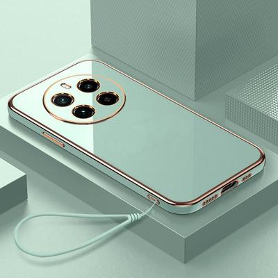 Pre Realme 12X Puzdro Realme 12 Pro Puzdro na telefón Realme 12 + 12 Puzdro Realme 12 Pro Plus Luxusné Štvorcové Pokovovanie Nárazuvzdorný Zadný Kryt