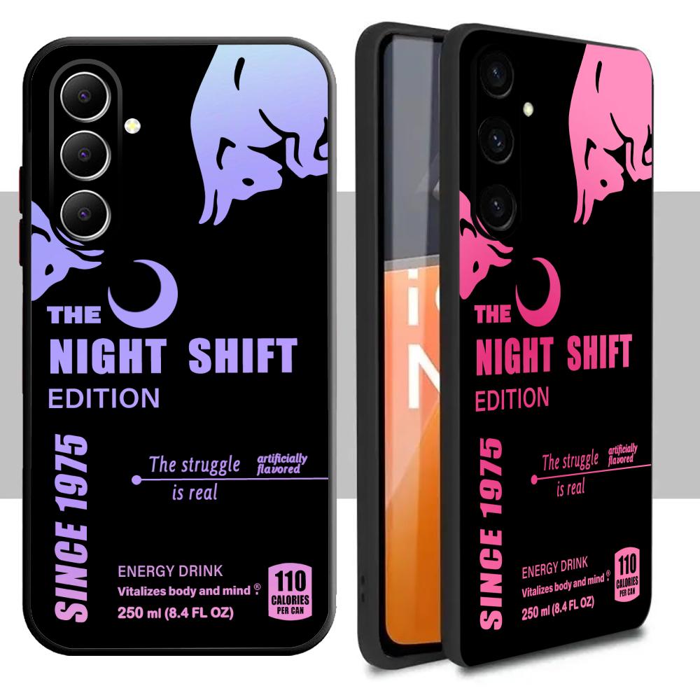 Θήκη Κινητού Star Bull Energy Drink νυχτερινή βάρδια Για Samsung Galaxy S26 S25 S24 S23 S22 S21 Plus Ultra Note20 Μαλακή Μαύρη