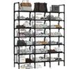 Multi-Tier Shoe Rack: Simple, Economical Storage Cabinet for Dormitory and Entryway