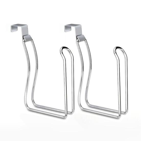 Wall Mounted Paper Towel Holder Toilet Roll Holder, Stainless Steel Heavy Duty Modern Stand Storage Rack, Mount for Bathroom High Capacity