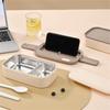 Bento Boxes Double Layer Student Food Storage Container Keep Warm Sealing Boxes 304 Stainless Steel Lunch Box for Office