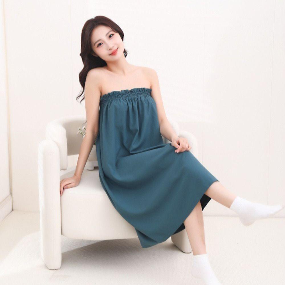 Fast Drying Bathrobe Oversized Bath Gown Towel Fashion Spa Bath Bow Wrap  Beauty Salon Sauna Resort