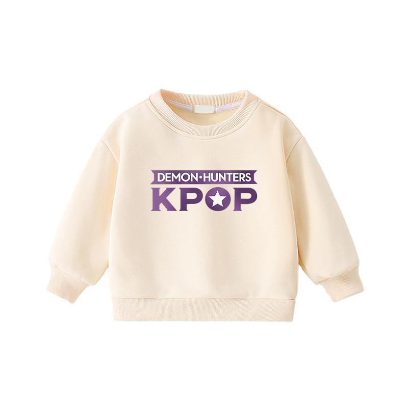Girls Kpop Hunters Rumi Zoey Mira Long Sleeves Sweatshirt For Children Kids