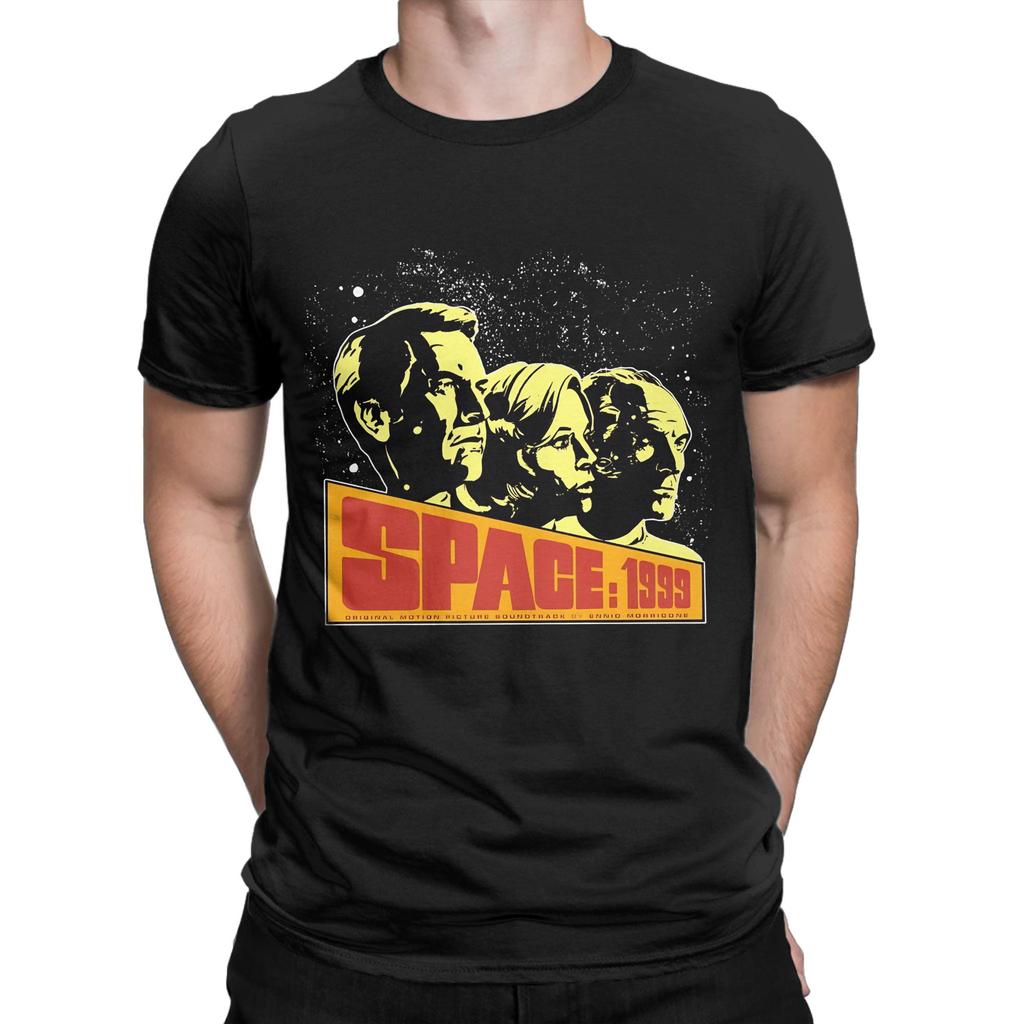 Space 1999 Lustiges 100% Baumwoll-T-Shirt Space 1999 Oberteile T-Shirts Für Unisex