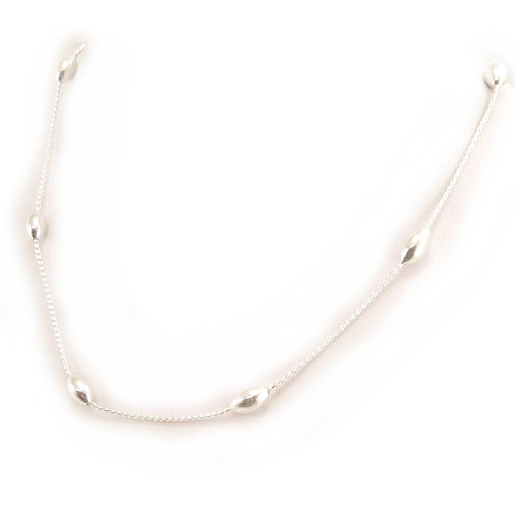 Les Trésors De Lily [D7938] - Silver Necklace 'Pepita'