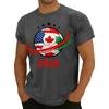 2026 North America Soccer TShirt USA Canada Mexico Football Supporter TShirt Soccer Part Supplies Clothing Men Women Cotton Top