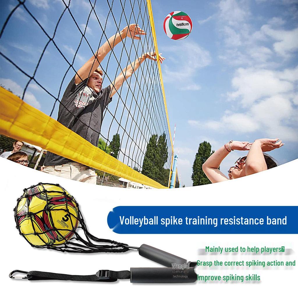 Hanging Volleyball Jump Training Aid for Spiking Practice
