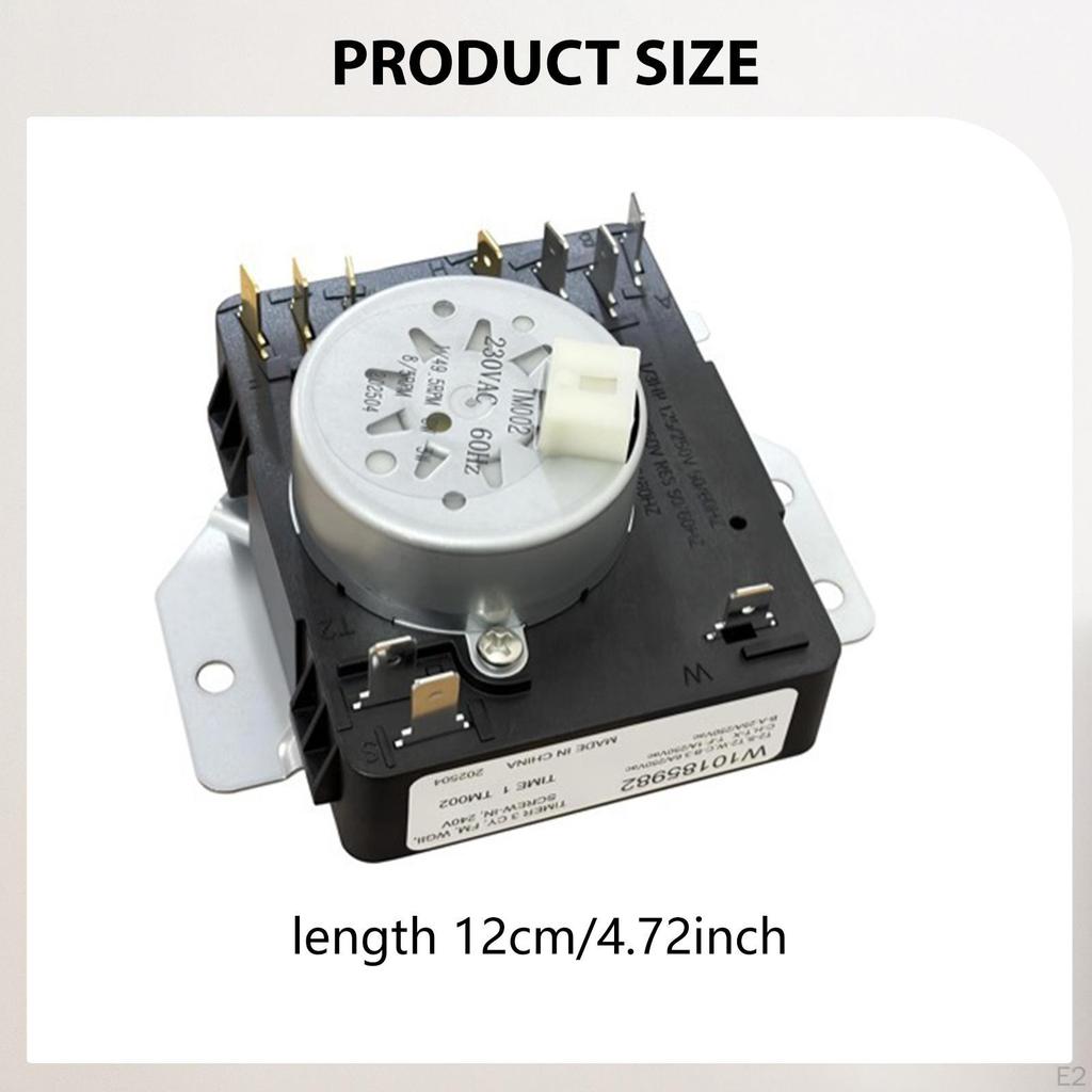 Dryer Timer Replaces Spare Parts Easy To Install Washer Appliances Part for Wed4815EW0 1546812