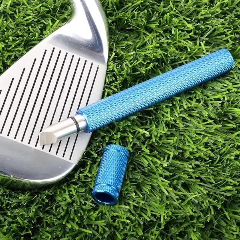 Golf Groove Sharpener Club Wedge U V Type Square Regroover Blade Cleaning Tool Golf Club Grooving Sharpening Accessory